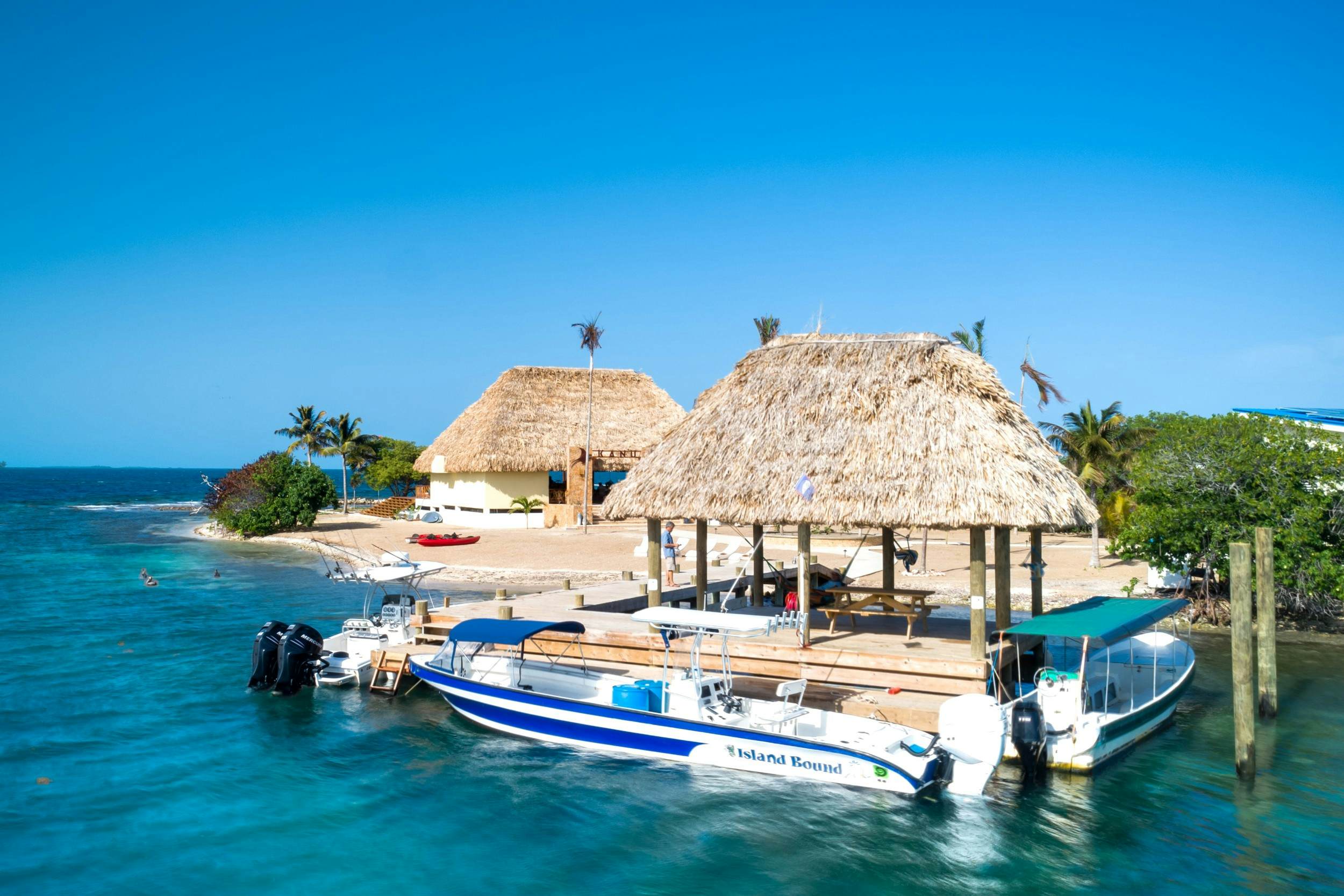 Rent this new private coral island located off the coast